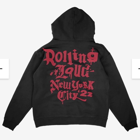 Rolling Loud Concrete Roses Hoodie NYC ‘22 - Picture 2 of 6